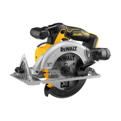 Dewalt Power Tools DCS565N XR Brushless Circular Saw 18V Bare Unit DeWALT Power Tools - RockBottom Northampton