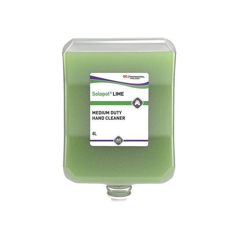 Sc Johnson Professional Solopol® Lime Medium/Heavy-Duty Hand Wash Cartridge 4 litre SC Johnson Professional - RockBottom Nothampton