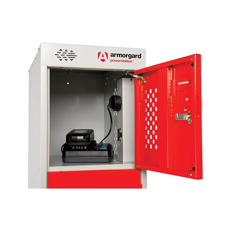 Armorgard PowerStation™ 6 Door Charging Locker Armorgard - RockBottom Northampton 