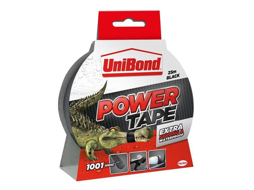 UniBond DIY Power Tape Black 50mm x 25m UniBond - RockBottom Northampton