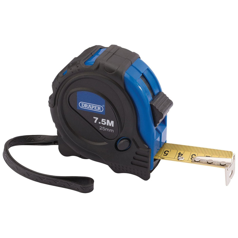 Draper Measuring Tapes, 7.5m/25ft x 25mm Draper - Town Tools