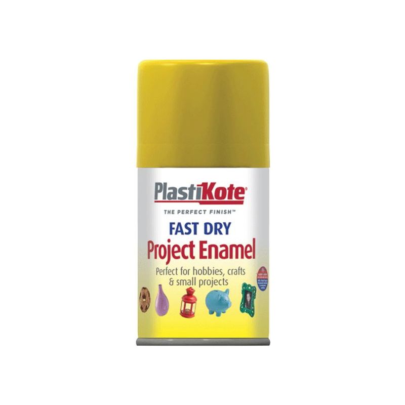 Plastikote Fast Dry Enamel Aerosol Brass 100ml PlastiKote - RockBottom Nothampton
