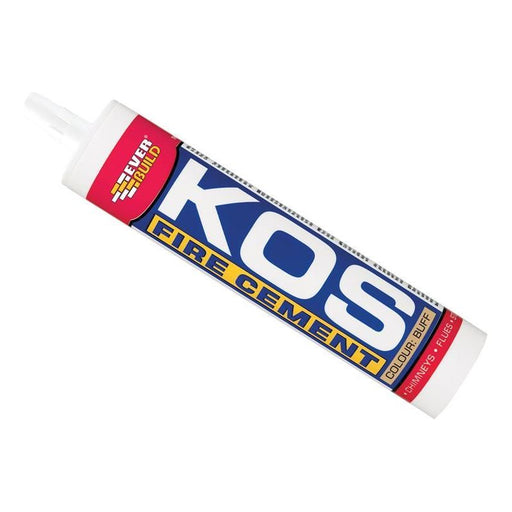 Everbuild Sika KOS Flue Cement Cartridge C3 300ml Everbuild Sika - RockBottom Northamptin