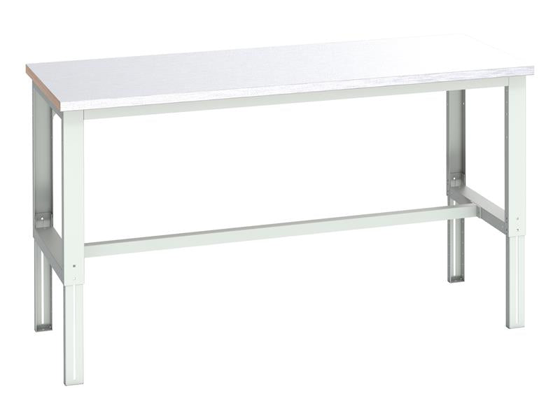 Bott Cubio Adjustable Bench, Steel Clad Top 2000 x 900mm