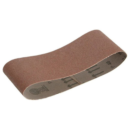 Faithfull Cloth Sanding Belt 533 x 75mm Fine 120G (Pack 3) Faithfull - RockBottom Northampton