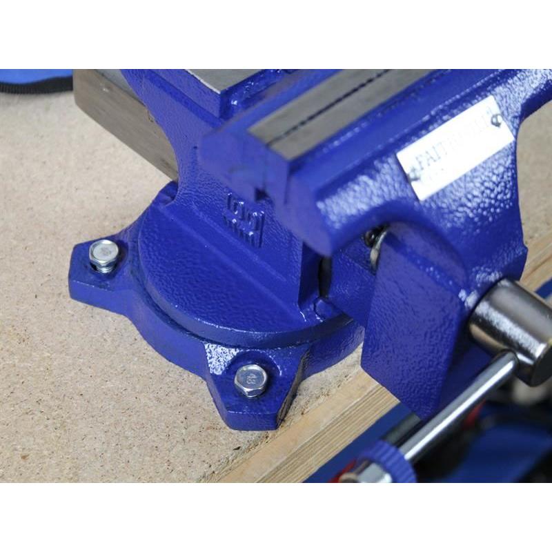 Faithfull Light-Duty Mechanics Vice 100mm (4in) Faithfull - RockBottom Northampton