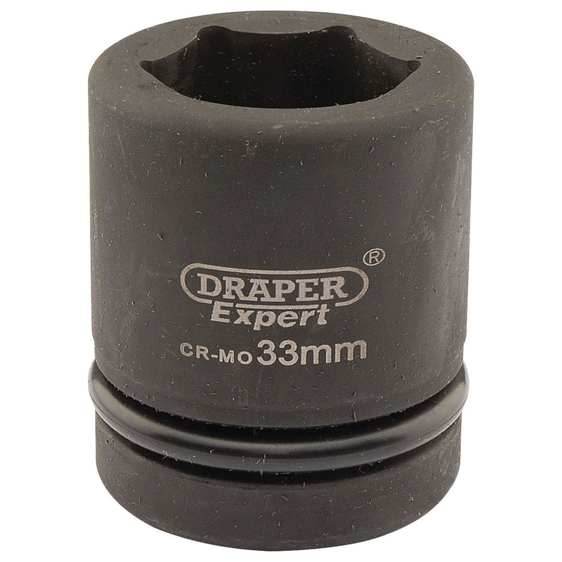 Draper Expert HI-TORQ 6 Point Impact Socket, 1" Sq. Dr., 33mm 05113 Draper - Town Tools 