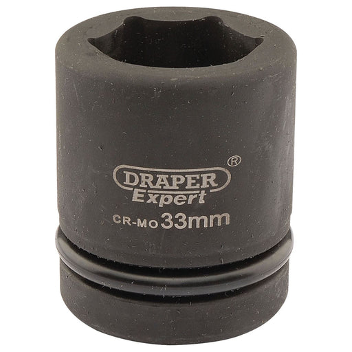 Draper Expert HI-TORQ 6 Point Impact Socket, 1" Sq. Dr., 33mm 05113 Draper - Town Tools 