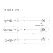 Metabo RTD 18 LTX BL 30 Line Trimmer 18V Bare Unit Metabo - RockBottom Northampton