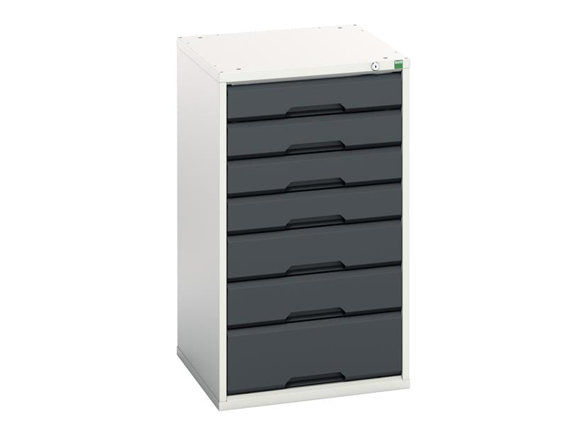 Bott Verso 7 Drawer Cabinet 525 x 900mm Anthracite Grey