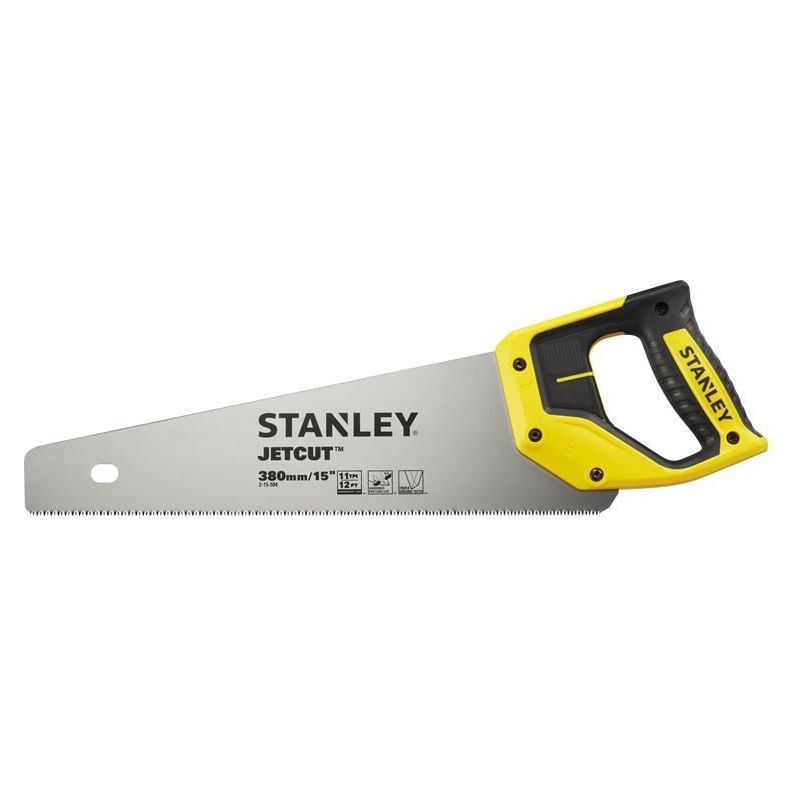 Stanley® Hand Tools Jet Cut Fine Handsaw 380mm (16in) 11 TPI STANLEY® Hand Tools - RockBottom Nothampton