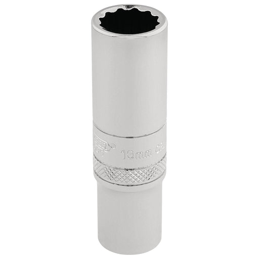 Draper HI-TORQ 12 Point Deep Socket, 3/8" Sq. Dr., 13mm 32823 Draper - Town Tools 