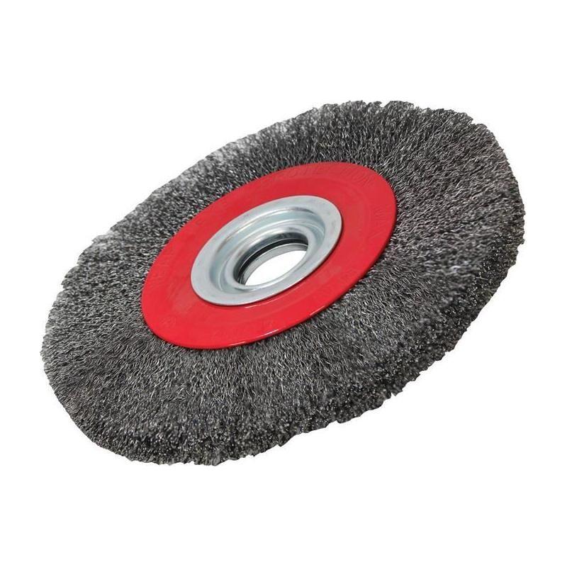 Faithfull Wire Wheel 200 x 25mm, 32mm Bore, 0.30mm Wire Faithfull - RockBottom Northampton