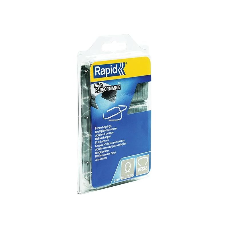 Rapid VR38 Light Hog Rings Pack 300 Rapid - RockBottom Nothampton