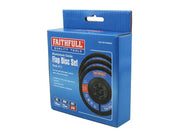 Faithfull Aluminium Oxide Flap Disc 115 x 22mm 40 Grit (3 Pack) Faithfull - RockBottom Northampton