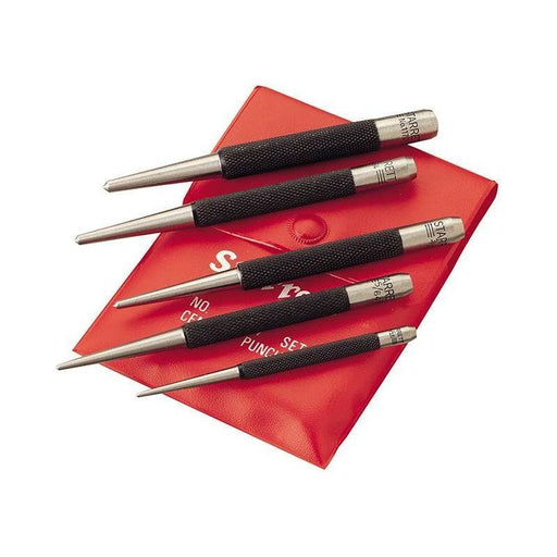 Starrett S117PC Centre Punch Set, 5 Piece Starrett - RockBottom Nothampton