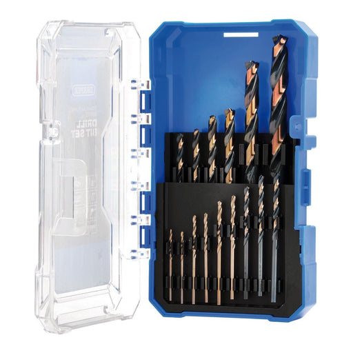 Draper HSS Turbo Titanium Drill Bit Set (15 Piece) Draper - Town Tools