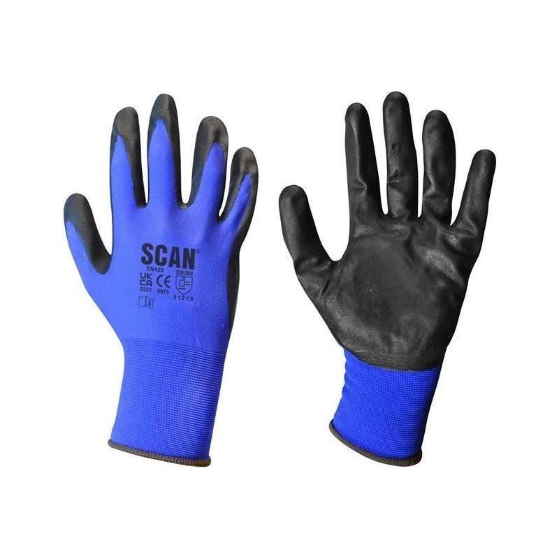Scan Max - Dexterity Nitrile Gloves - XL (Size 10) Scan - RockBottom Nothampton