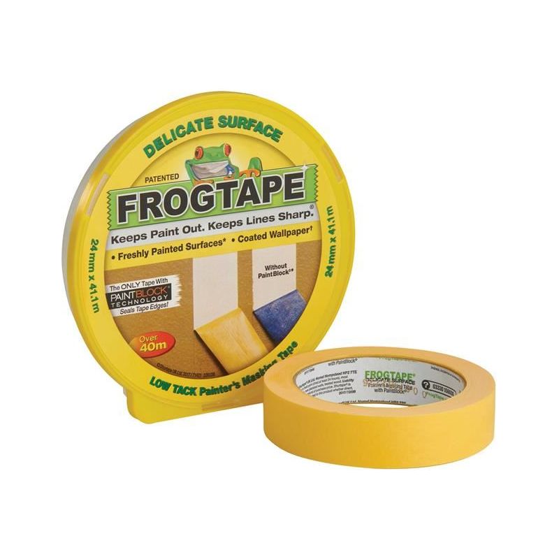 Shurtape FrogTape® Delicate Surface Masking Tape 24mm x 41.1m Shurtape - RockBottom Nothampton