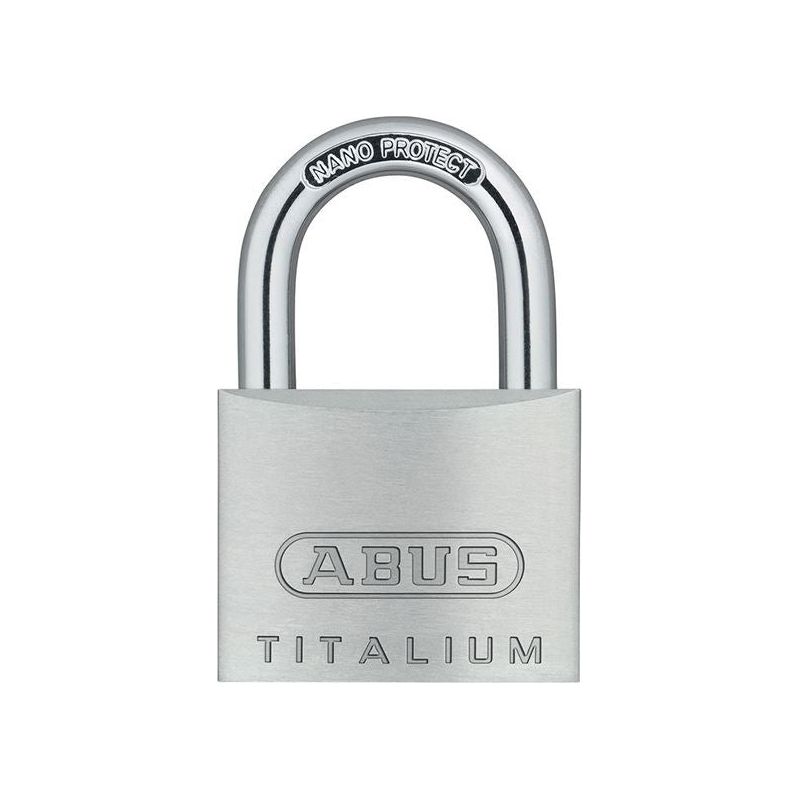 Abus Mechanical 64TI/40mm TITALIUM™ Padlock Carded ABUS Mechanical - RockBottom Northampton 
