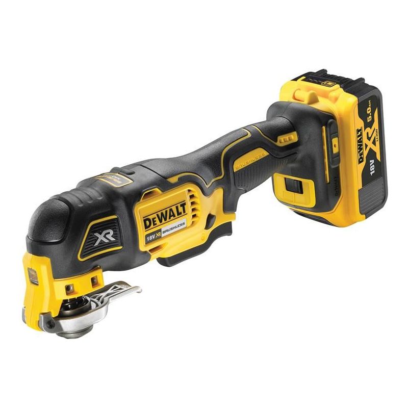 Dewalt Power Tools DCS356P2 XR Oscillating Multi-Tool 18V 2 x 5.0Ah Li-ion DeWALT Power Tools - RockBottom Northampton