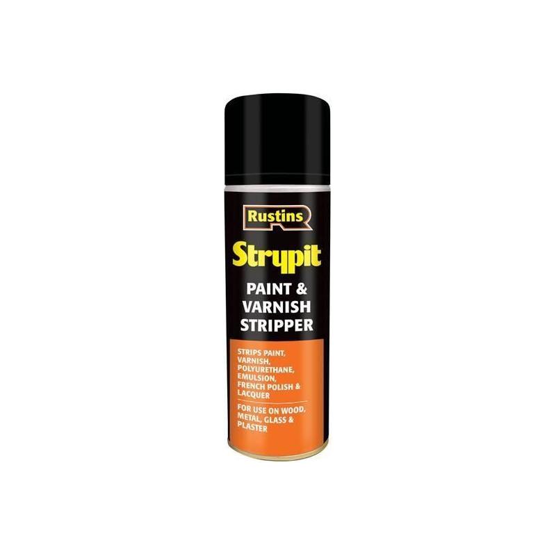 Rustins Strypit Paint & Varnish Stripper Aerosol 500ml Rustins - RockBottom Nothampton