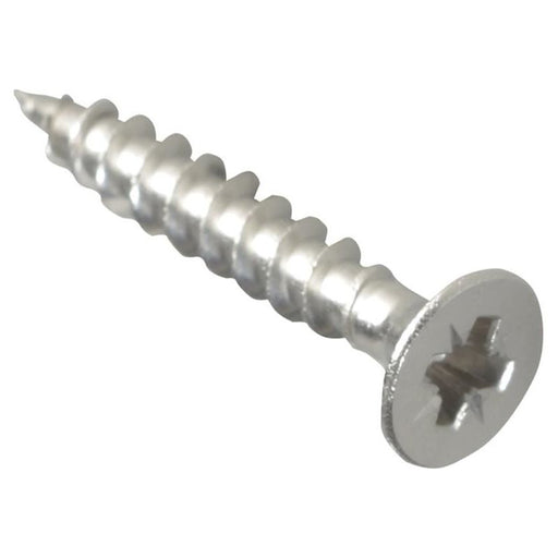 Forgefix Multi-Purpose Pozi Compatible Screw CSK ST S/Steel 4.0 x 25mm Box 200 ForgeFix - RockBottom Northampton
