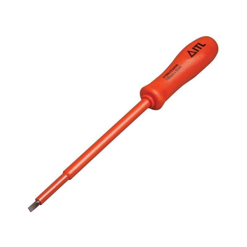 Itl Insulated Insulated Electrician's Screwdriver 150 x 5mm ITL Insulated - RockBottom Northampton