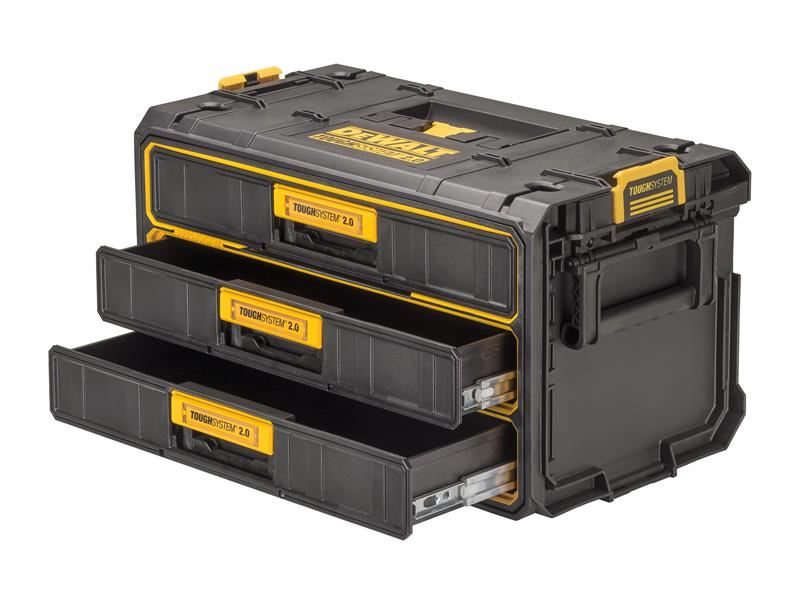 DEWALT Storage TOUGHSYSTEM 2.0 Three-Drawer Unit DEWALT Storage - RockBottom Northampton