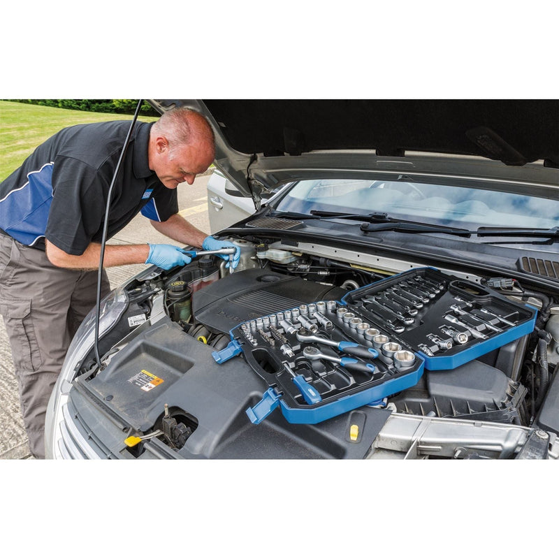 Draper Metric Tool Kit, 1/4", 3/8" and 1/2" Sq. Dr. (75 Piece) 16364 Draper - Town Tools 