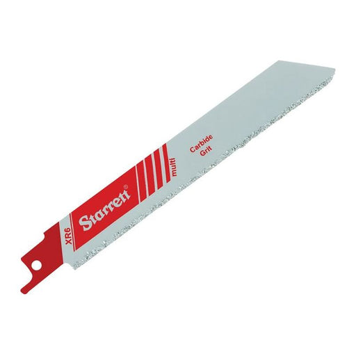 Starrett Carbide Grit Reciprocating Saw Blade 152mm Coarse #30 Starrett - RockBottom Nothampton