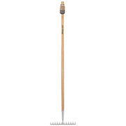 Draper Heritage Stainless Steel Garden Rake with Ash Handle 99015 Draper - Town Tools 