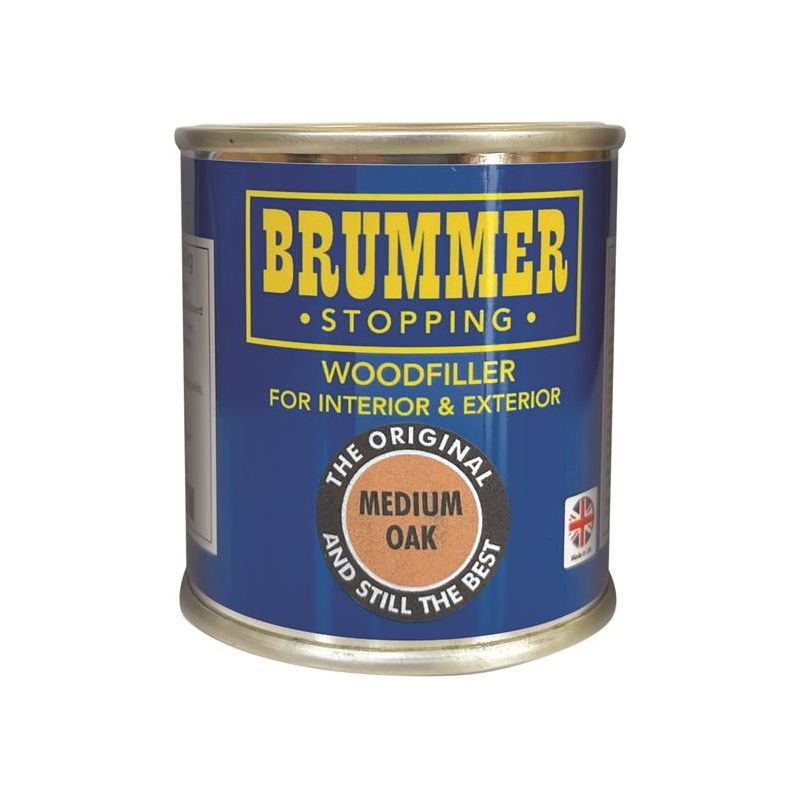 Brummer® Wood Filler Medium Oak 700g Brummer® - RockBottom Northampton