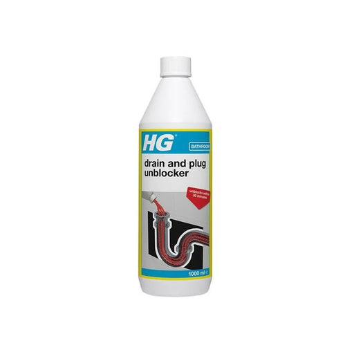 Hg Drain and Plug Unblocker 1 litre HG - RockBottom Northampton