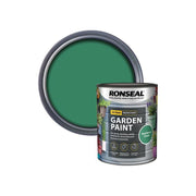 Ronseal Garden Paint Rainforest Green 750ml Ronseal - RockBottom Nothampton