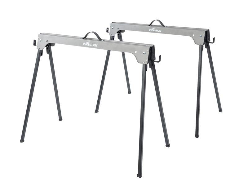 Evolution - Metal Folding Sawhorse Stand (Twin Pack)