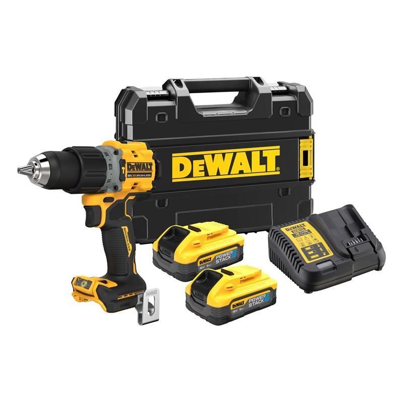 Dewalt Power Tools DCD805H2T XR BL G3 Combi 18V 2 x 5.0Ah POWERSTACK™ Li-ion DeWALT Power Tools - RockBottom Northampton