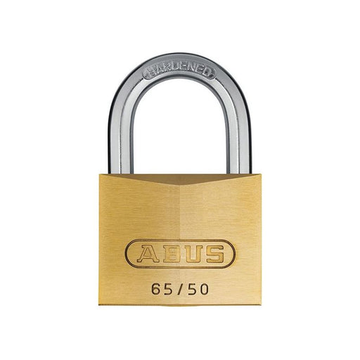 Abus Mechanical 65/50mm Brass Padlock Keyed Alike 503 ABUS Mechanical - RockBottom Northampton 