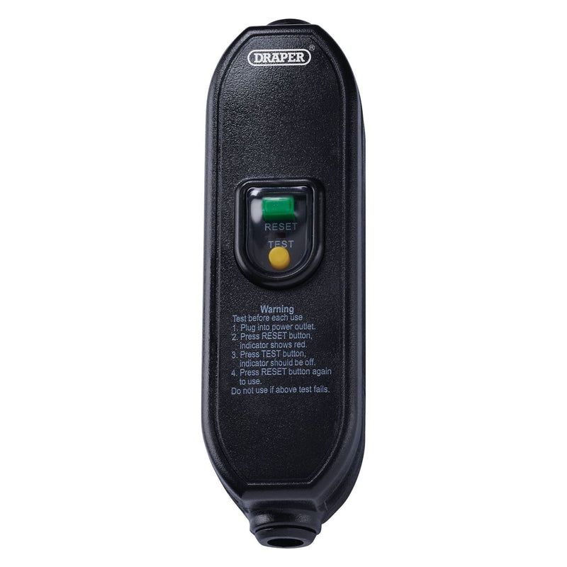 Draper 230V In-line RCD Adaptor, 16A Draper - Town Tools