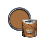 Ronseal Quick Drying Decking Stain Rich Mahogany 2.5 litre Ronseal - RockBottom Nothampton