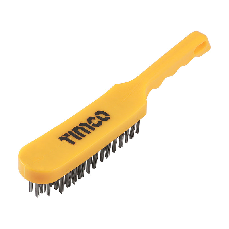 TIMCO Plastic Handle Wire Brush
