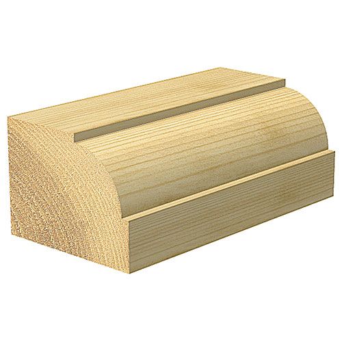 7/4X1/2TC - Ovolo rounding over cutter 8mm radius