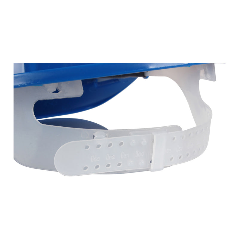 Blackrock 6 Point Harness Safety Helmet - White