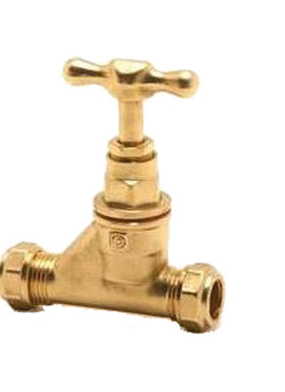 Pegler 59 BS1010 brass stopcock 15mm