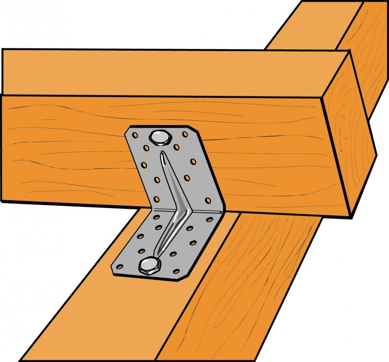 Simpson Strong Tie Heavy Duty Angle Bracket 100mm x 60mm