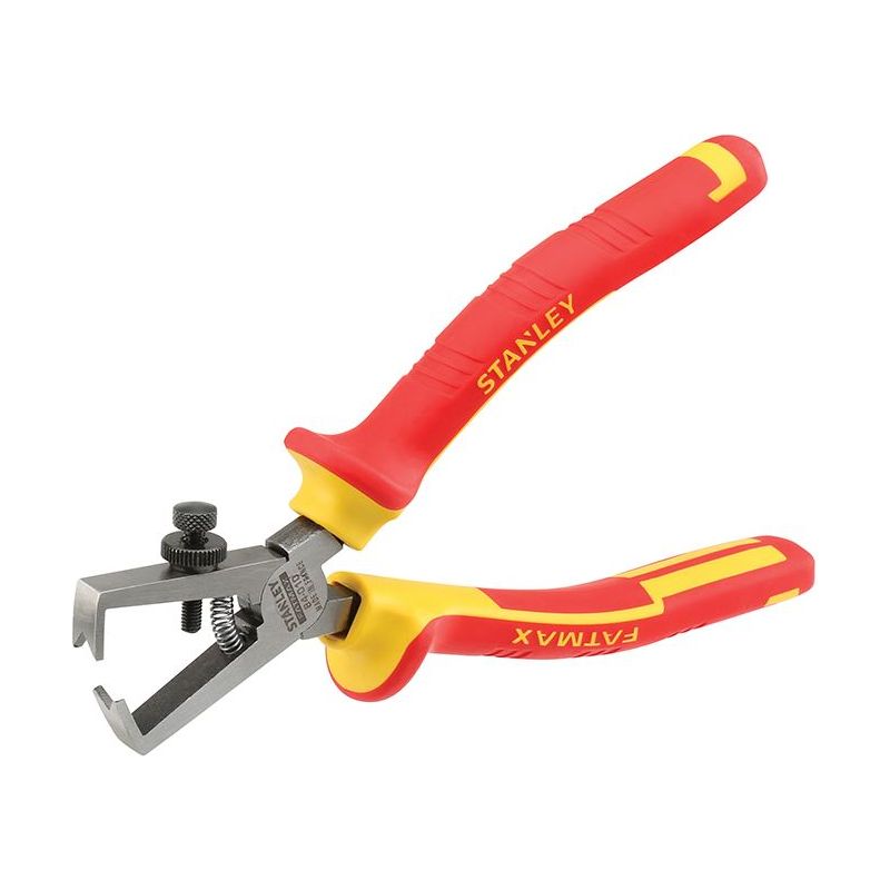 Stanley® Hand Tools FatMax® Wire Stripping Pliers VDE 170mm STANLEY® Hand Tools - RockBottom Nothampton