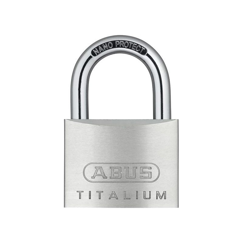 Abus Mechanical 64TI/60mm TITALIUM™ Padlock Carded ABUS Mechanical - RockBottom Northampton 
