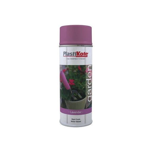 Plastikote Garden Colours Spray Paint Lavender 400ml PlastiKote - RockBottom Nothampton