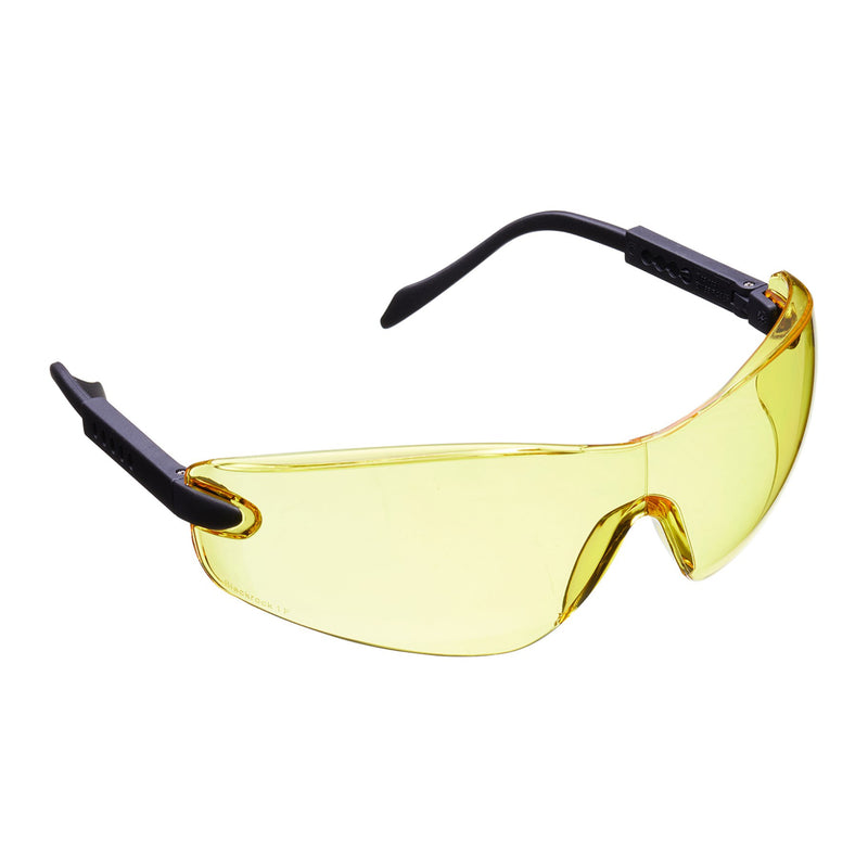 Blackrock Safety Spectacles with Arm Adjust - Yellow