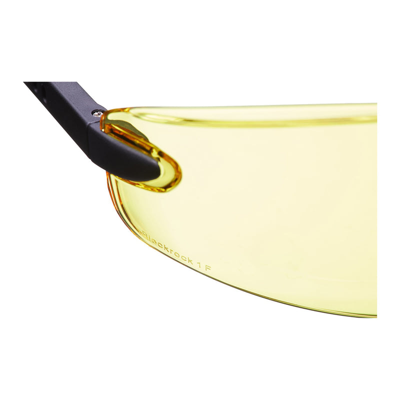 Blackrock Safety Spectacles with Arm Adjust - Yellow